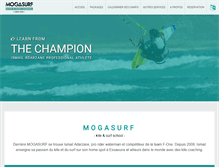 Tablet Screenshot of mogasurf.com